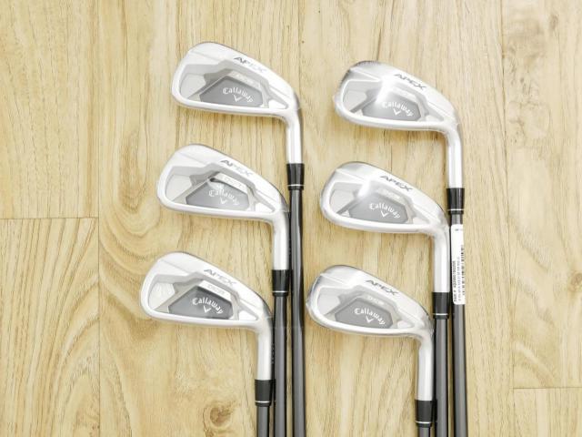 Iron set : Callaway : **ของใหม่ ยังไม่แกะพลาสติก** ชุดเหล็ก Callaway APEX DCB Forged (ปี 2022) มีเหล็ก 5-Pw (6 ชิ้น)  ก้านกราไฟต์ Mitsubishi Diamana 55 Flex R