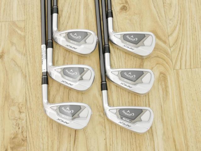 Iron set : Callaway : **ของใหม่ ยังไม่แกะพลาสติก** ชุดเหล็ก Callaway APEX DCB Forged (ปี 2022) มีเหล็ก 5-Pw (6 ชิ้น)  ก้านกราไฟต์ Mitsubishi Diamana 55 Flex R