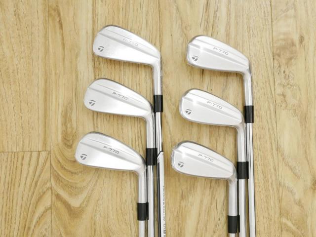 Iron set : Taylormade : **ของใหม่ ยังไม่แกะพลาสติก**ชุดเหล็ก Taylormade P770 Forged (รุ่นล่าสุด ออกปี 2024 นุ่ม แน่น) มีเหล็ก 5-Pw (6 ชิ้น) ก้านเหล็ก NS Pro Modus 105 Flex S