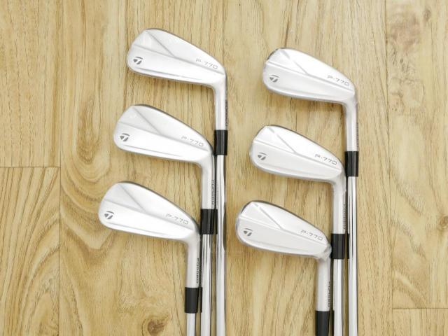 Iron set : Taylormade : **ของใหม่ ยังไม่แกะพลาสติก** ชุดเหล็ก Taylormade P770 Forged (รุ่นปี 2023 นุ่ม แน่น)  มีเหล็ก 5-Pw (6 ชิ้น) ก้านเหล็ก Dynamic Gold EX Weight Lock Tour Issue S200