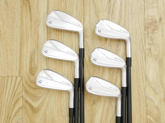 Iron set : Taylormade : **ของใหม่ ยังไม่แกะพลาสติก**ชุดเหล็ก Taylormade P770 Forged (รุ่นปี 2023 นุ่ม แน่น)  มีเหล็ก 5-Pw (6 ชิ้น) ก้านกราไฟต์ Mitsubishi Diamana Thump i95 Flex S