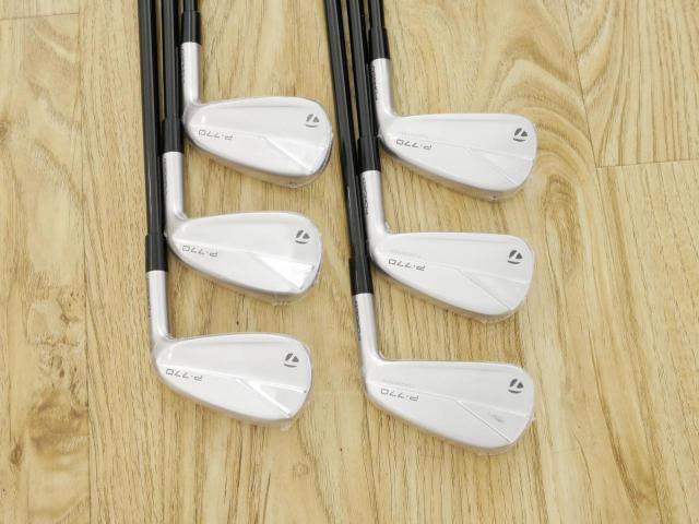 Iron set : Taylormade : **ของใหม่ ยังไม่แกะพลาสติก**ชุดเหล็ก Taylormade P770 Forged (รุ่นปี 2023 นุ่ม แน่น)  มีเหล็ก 5-Pw (6 ชิ้น) ก้านกราไฟต์ Mitsubishi Diamana Thump i95 Flex S