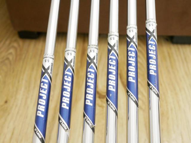 Iron set : Mizuno : ชุดเหล็ก Mizuno MP-H4 Forged มีเหล็ก 5-Pw (6 ชิ้น) ก้านเหล็ก Project X 5.5 Flex S