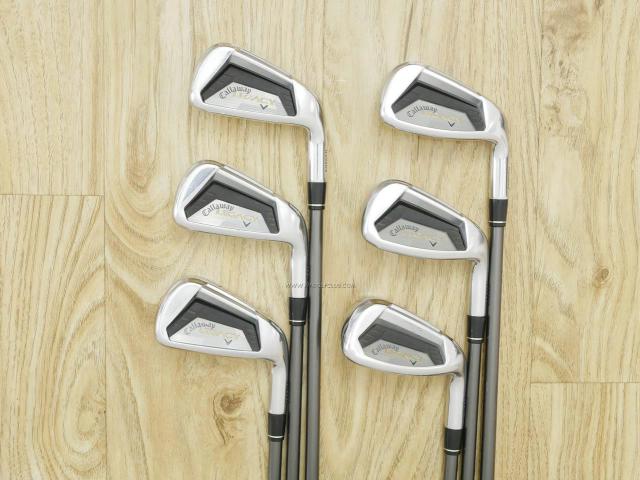 Iron set : Callaway : ชุดเหล็ก Callaway Legacy V (Forged) มีเหล็ก 5-Pw (6 ชิ้น) ก้านกราไฟต์ Flex SR