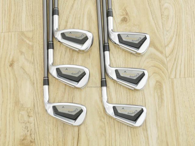 Iron set : Callaway : ชุดเหล็ก Callaway Legacy V (Forged) มีเหล็ก 5-Pw (6 ชิ้น) ก้านกราไฟต์ Flex SR