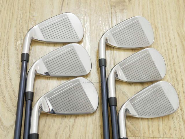 Iron set : Callaway : ชุดเหล็ก Callaway Steelhead XR (ปี 2017 ง่าย ไกล) มีเหล็ก 5-Pw (6 ชิ้น) ก้านกราไฟต์ Flex R