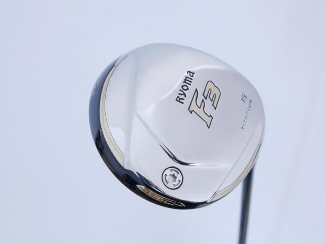 Fairway Wood : Other Brand : หัวไม้ 3 Ryoma F Titanium (รุ่นปี 2019 ไกลมากๆ) Loft 15 ก้าน Tour AD RF2 Flex R