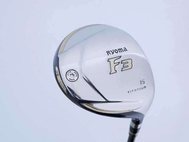 Fairway Wood : Other Brand : หัวไม้ 3 Ryoma F Titanium (รุ่นปี 2019 ไกลมากๆ) Loft 15 ก้าน Tour AD RF2 Flex R