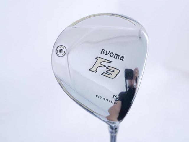 Fairway Wood : Other Brand : หัวไม้ 3 Ryoma F Titanium (รุ่นปี 2019 ไกลมากๆ) Loft 15 ก้าน Tour AD RF2 Flex R2