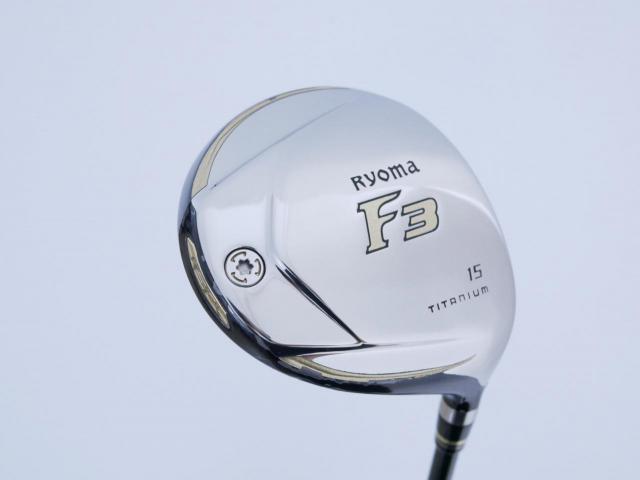 Fairway Wood : Other Brand : หัวไม้ 3 Ryoma F Titanium (รุ่นปี 2019 ไกลมากๆ) Loft 15 ก้าน Tour AD RF2 Flex R2