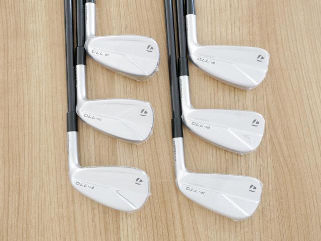 Iron set : Taylormade : **ของใหม่ ยังไม่แกะพลาสติก** ชุดเหล็ก Taylormade P770 Forged (รุ่นล่าสุด ปี 2023 นุ่ม แน่น)  มีเหล็ก 5-Pw (6 ชิ้น) ก้านกราไฟต์ Mitsubishi Diamana Thump i95 Flex S