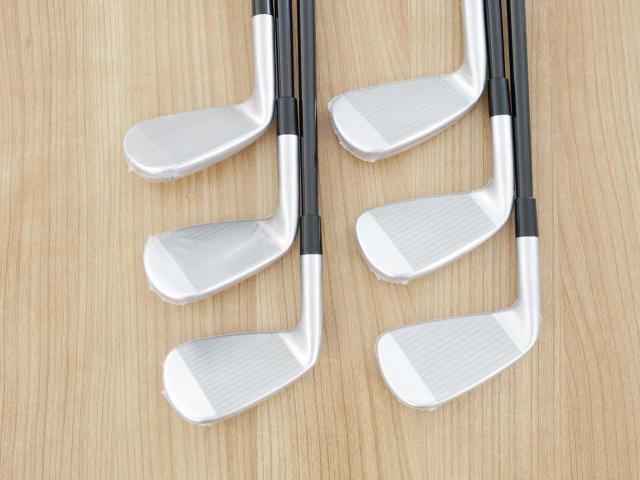 Iron set : Taylormade : **ของใหม่ ยังไม่แกะพลาสติก** ชุดเหล็ก Taylormade P770 Forged (รุ่นล่าสุด ปี 2023 นุ่ม แน่น)  มีเหล็ก 5-Pw (6 ชิ้น) ก้านกราไฟต์ Mitsubishi Diamana Thump i95 Flex S