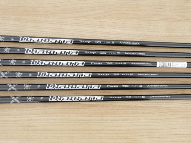 Iron set : Taylormade : **ของใหม่ ยังไม่แกะพลาสติก** ชุดเหล็ก Taylormade P770 Forged (รุ่นล่าสุด ปี 2023 นุ่ม แน่น)  มีเหล็ก 5-Pw (6 ชิ้น) ก้านกราไฟต์ Mitsubishi Diamana Thump i95 Flex S