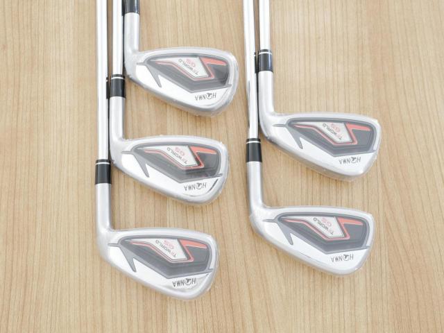 Iron set : Honma : **ของใหม่ ยังไม่แกะพลาสติก** ชุดเหล็ก Honma Tour World GS (ออกปี 2021 ใบใหญ่ ตีง่าย ไกล) มีเหล็ก 6-10 (5 ชิ้น) ก้านเหล็ก NS Pro 950 NEO Flex R