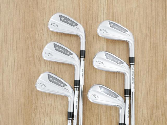 Iron set : Callaway : **ของใหม่ ยังไม่แกะพลาสติก** ชุดเหล็ก Callaway APEX Ai200 Forged (รุ่นล่าสุด ออกปี 2024) มีเหล็ก 5-Pw (6 ชิ้น) ก้านเหล็ก NS Pro 950 NEO Flex S