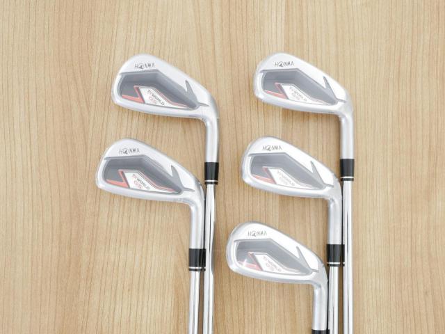 Iron set : Honma : **ของใหม่ ยังไม่แกะพลาสติก** ชุดเหล็ก Honma Tour World GS (ออกปี 2021 ใบใหญ่ ตีง่าย ไกล) มีเหล็ก 6-10 (5 ชิ้น) ก้านเหล็ก NS Pro 950 NEO Flex S