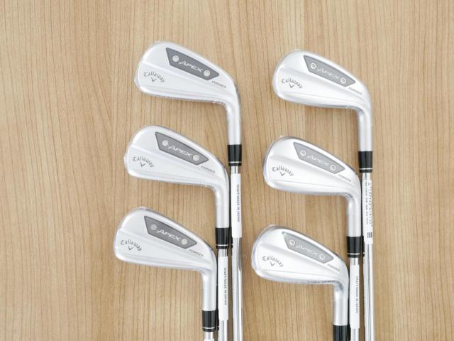 Iron set : Callaway : **ของใหม่ ยังไม่แกะพลาสติก** ชุดเหล็ก Callaway APEX Ai200 Forged (รุ่นล่าสุด ออกปี 2024) มีเหล็ก 5-Pw (6 ชิ้น) ก้านเหล็ก NS Pro Modus 105 Flex S