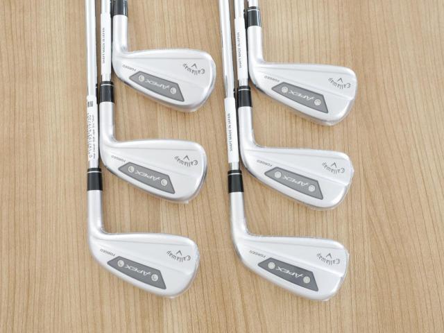 Iron set : Callaway : **ของใหม่ ยังไม่แกะพลาสติก** ชุดเหล็ก Callaway APEX Ai200 Forged (รุ่นล่าสุด ออกปี 2024) มีเหล็ก 5-Pw (6 ชิ้น) ก้านเหล็ก NS Pro Modus 105 Flex S