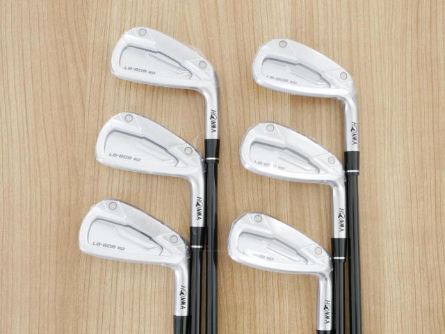 Iron set : Honma : **ของใหม่ ยังไม่แกะพลาสติก** ชุดเหล็ก Honma LB-808 EP (หน้าเด้ง) มีเหล็ก 5-10 (6 ชิ้น) ก้านกราไฟต์ Honma Vizard 53 Flex S