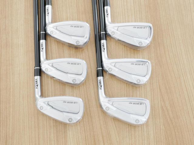 Iron set : Honma : **ของใหม่ ยังไม่แกะพลาสติก** ชุดเหล็ก Honma LB-808 EP (หน้าเด้ง) มีเหล็ก 5-10 (6 ชิ้น) ก้านกราไฟต์ Honma Vizard 53 Flex S