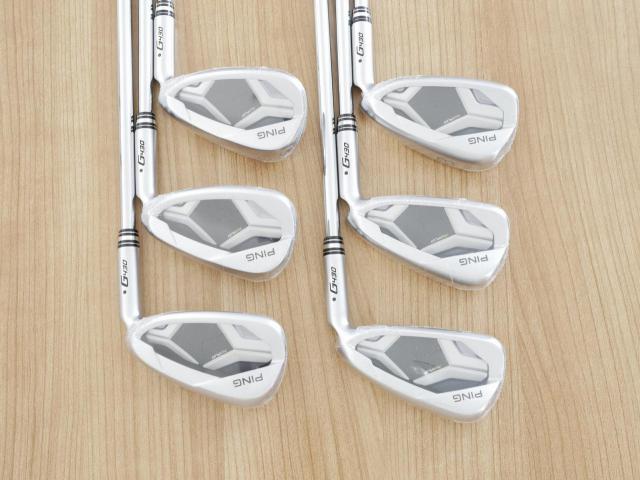 Iron set : Ping : **ของใหม่ ยังไม่แกะพลาสติก** ชุดเหล็ก Ping G430 (ออกปี 2023 Japan Spec. ใบใหญ่ ง่าย ไกล) มีเหล็ก 6-W,45 (6 ชิ้น) ก้านเหล็ก NS Pro Modus 105 Flex S