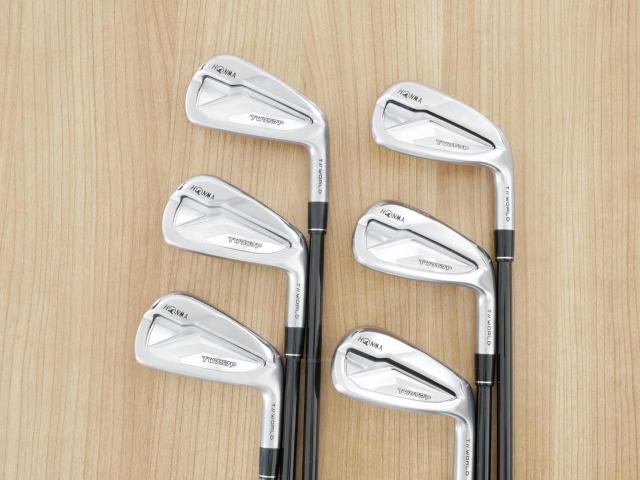 Iron set : Honma : ชุดเหล็ก Honma Tour World TW757P (ออกปี 2022) มีเหล็ก 5-Pw (6 ชิ้น) ก้านกราไฟต์ Honma Vizard 50 Flex R