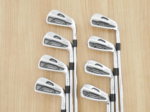 Iron set : Titleist : ชุดเหล็ก Titleist AP2 712 Forged มีเหล็ก 3-Pw (8 ชิ้น) ก้านเหล็ก NS Pro 950 Flex S