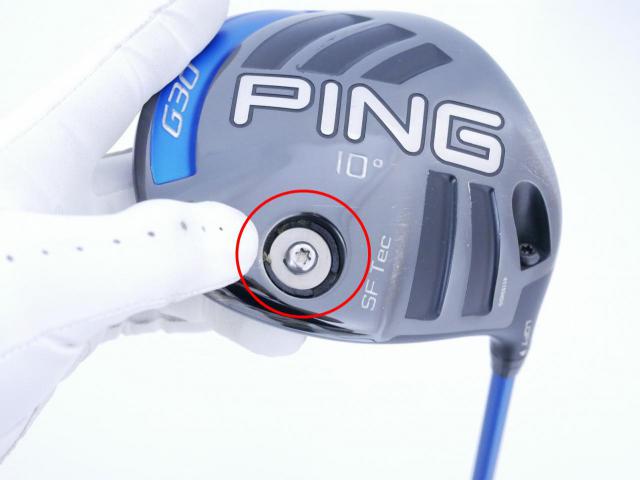 Driver : PING : **มีตำหนิ** ไดรเวอร์ Ping G30 SF Tec (รุ่นปี 2015) Loft 10 Flex SR