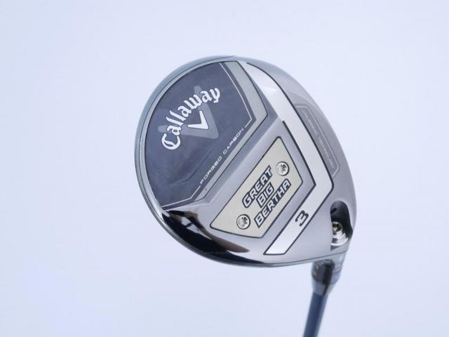 Fairway Wood : callaway : หัวไม้ 3 Callaway Great Big Bertha (รุ่นล่าสุด ปี 2023 Japan Spec.) Loft 15 ก้าน Fujikura Ventus TR 5 Flex S