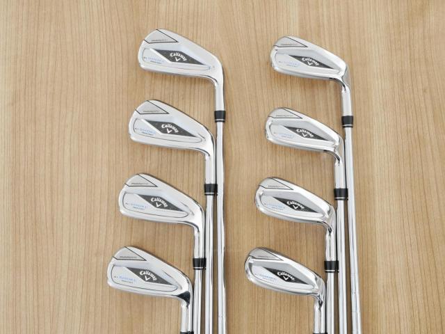 Iron set : Callaway : ชุดเหล็ก Callaway Paradym Ai Smoke Max Fast (รุ่นล่าสุด ออกปี 2024 ตีง่ายมาก ไกล Japan Spec.) มีเหล็ก 6-Pw,Aw,Gw,Sw (8 ชิ้น) ก้านเหล็ก NS Pro 850 NEO Flex S