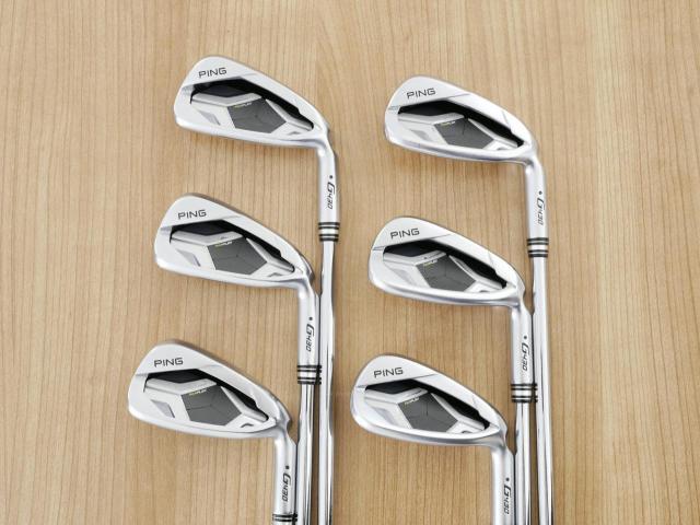 Iron set : Ping : ชุดเหล็ก Ping G430 (รุ่นล่าสุด ออกปี 2022 Japan Spec. ใบใหญ่ ง่าย ไกล) มีเหล็ก 6-W,45 (6 ชิ้น) ก้านเหล็ก NS Pro ZELOS 7 Flex S