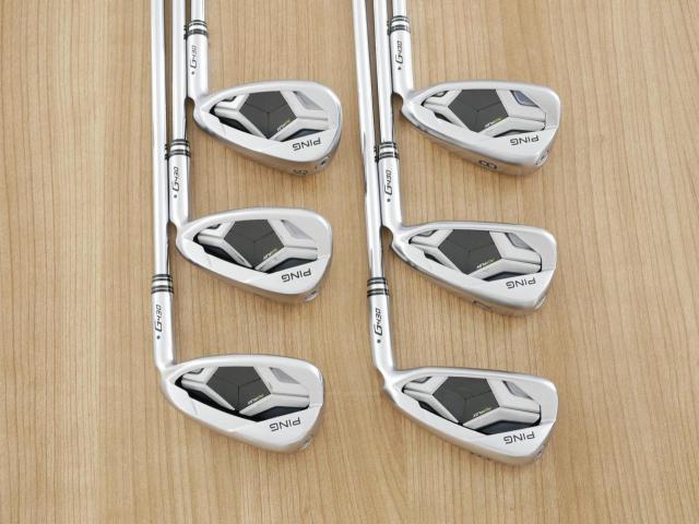 Iron set : Ping : ชุดเหล็ก Ping G430 (รุ่นล่าสุด ออกปี 2022 Japan Spec. ใบใหญ่ ง่าย ไกล) มีเหล็ก 6-W,45 (6 ชิ้น) ก้านเหล็ก NS Pro ZELOS 7 Flex S