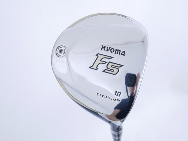 Fairway Wood : Other Brand : หัวไม้ 5 Ryoma F Titanium (รุ่นปี 2019 ไกลมากๆ) Loft 18 ก้าน Tour AD RF2 Flex R