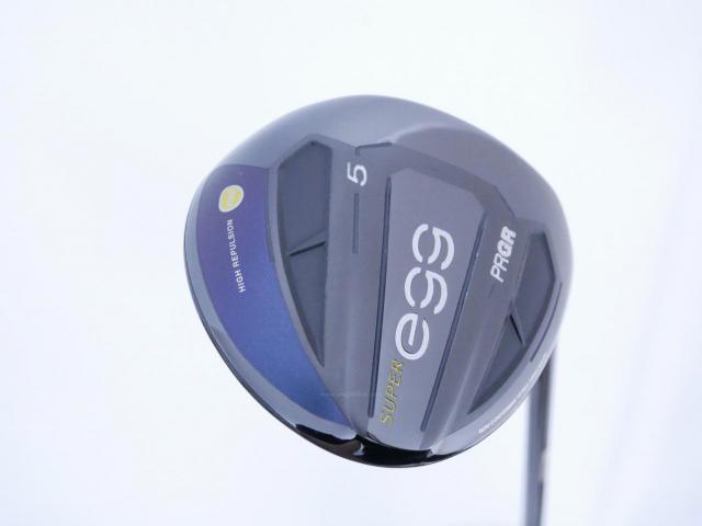 Fairway Wood : PRGR : หัวไม้ 5 PRGR Super Egg (รุ่นปี 2020 หน้าเด้งเกินกฏ COR 0.84 หายากมาก) Loft 17 ก้าน M-37 Flex R