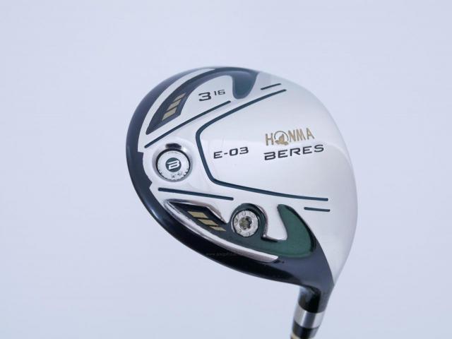 Fairway Wood : Honma : หัวไม้ 3 Honma Beres E-03 (ออกปี 2015 เหมาะกับซีเนียร์) Loft 16 ก้าน ARMRQ 8 (45) Flex R (2 ดาว)