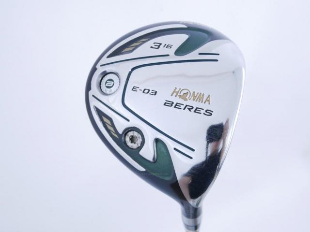 Fairway Wood : Honma : หัวไม้ 3 Honma Beres E-03 (ออกปี 2015 เหมาะกับซีเนียร์) Loft 16 ก้าน ARMRQ 8 (45) Flex R (2 ดาว)