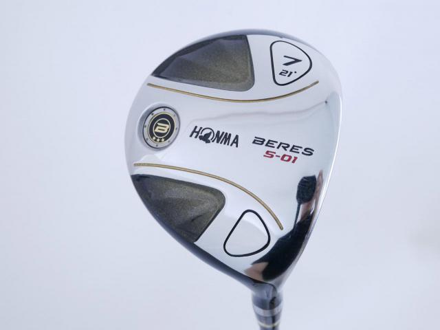 Fairway Wood : Honma : **ก้าน 3 ดาว** หัวไม้ 7 Honma Beres S-01 Loft 21 ก้าน ARMRQ 6 (49) FLex R (3 ดาว)