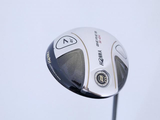 Fairway Wood : Honma : **ก้าน 3 ดาว** หัวไม้ 7 Honma Beres S-01 Loft 21 ก้าน ARMRQ 6 (49) FLex R (3 ดาว)