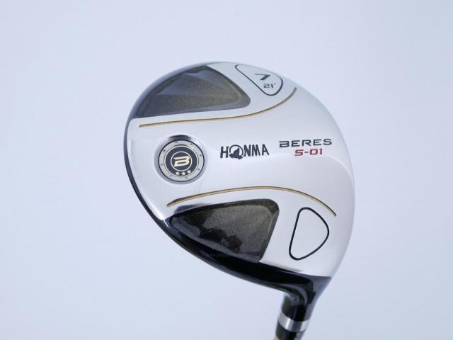 Fairway Wood : Honma : **ก้าน 3 ดาว** หัวไม้ 7 Honma Beres S-01 Loft 21 ก้าน ARMRQ 6 (49) FLex R (3 ดาว)