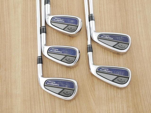 Iron set : Callaway : ชุดเหล็ก Callaway Paradym Max Fast Forged (รุ่นปี 2023 ตีง่ายสุด ไกลสุดของ Callaway Japan Spec.) มีเหล็ก 6-Pw (5 ชิ้น) ก้านเหล็ก NS Pro ZELOS 7 Flex S