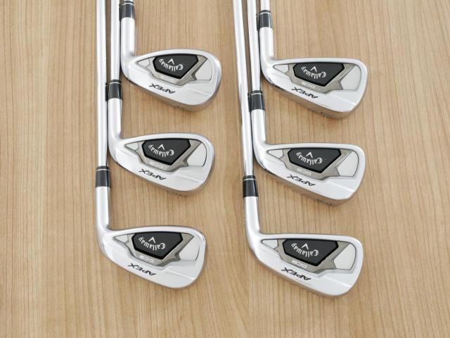 Iron set : Callaway : ชุดเหล็ก Callaway APEX DCB Forged (ปี 2022) มีเหล็ก 5-Pw (6 ชิ้น) ก้านเหล็ก NS Pro ZELOS 7 Flex R