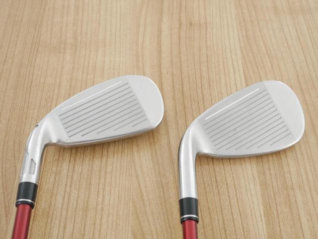 Lady club : All : ชุดเหล็ก Taylormade Stealth HD (ออกปี 2022 Japan Spec. ใบใหญ่มาก ตีง่ายสุดๆ) มีเหล็ก 7-Pw,Sw (5 ชิ้น) ก้านกราไฟต์ Mitsubishi Tensei TM40 Flex L