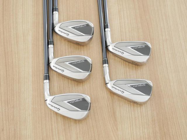 Iron set : Taylormade : ชุดเหล็ก Taylormade Stealth (ออกปี 2022 Japan Spec.) มีเหล็ก 6-Pw (5 ชิ้น) ก้านกราไฟต์ Mitsubishi Tensei TM60 Flex R