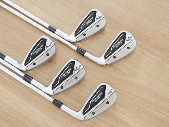 Iron set : Callaway : ชุดเหล็ก Callaway Great Big Bertha (ออกปี 2023 Japan Spec แพงสุด ตีง่ายสุด ไกล) มีเหล็ก 6-Pw (5 ชิ้น) ก้านเหล็ก Dynamic Gold 85 R300