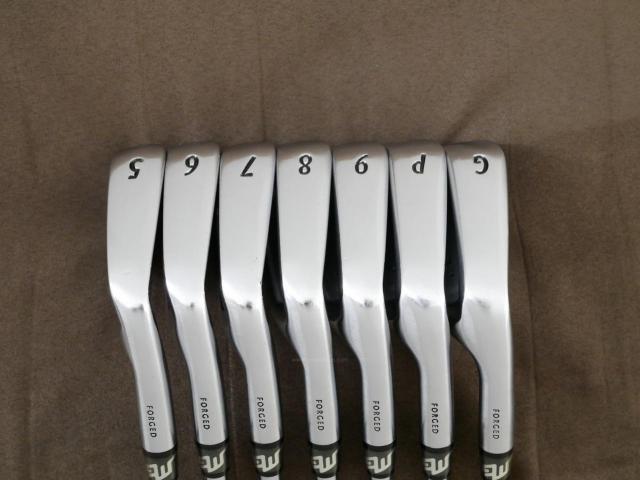 Iron set : Miura : ชุดเหล็ก Miura CB-301R Forged (ออกปี 2020 นุ่มมากๆๆ) มีเหล็ก 5-Pw,Aw (7 ชิ้น) ก้านเหล็ก NS Pro Modus Flex S