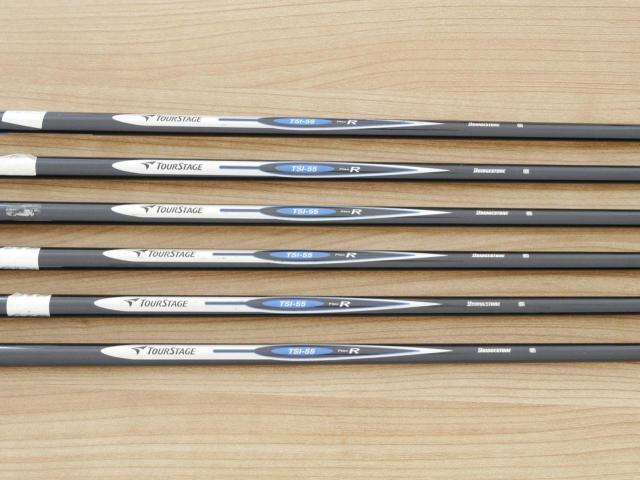 Iron set : Tourstage : ชุดเหล็ก Tourstage VIQ (Forged) มีเหล็ก 5-Pw (6 ชิ้น) ก้านกราไฟต์ Flex R