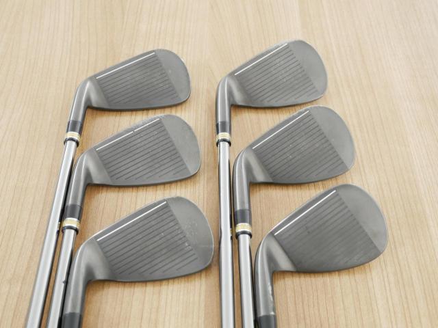 Iron set : Epon : ชุดเหล็ก EPON EF-02I Forged (ออกปี 2022 ใบใหญ่ ตีง่าย ไกล) มีเหล็ก 6-Pw,Aw (6 ชิ้น) สุดยอดก้าน Fujikura Diamond Speeder 10 Flex S