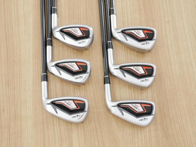 Iron set : Honma : ชุดเหล็ก Honma Tour World GS (ออกปี 2021 ใบใหญ่ ตีง่าย ไกล) มีเหล็ก 6-11 (6 ชิ้น) ก้านกราไฟต์ Honma Speedtuned 48 Flex SR