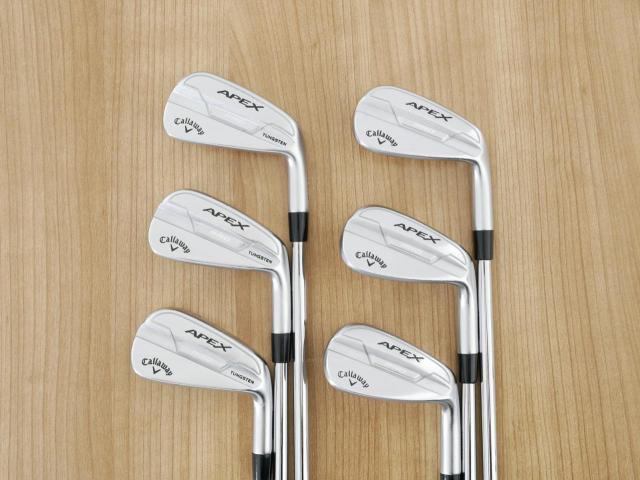 Iron set : Callaway : ชุดเหล็ก Callaway APEX Pro Forged (ออกปี 2022) มีเหล็ก 5-Pw (6 ชิ้น) ก้านเหล็ก NS Pro Modus 105 Flex S