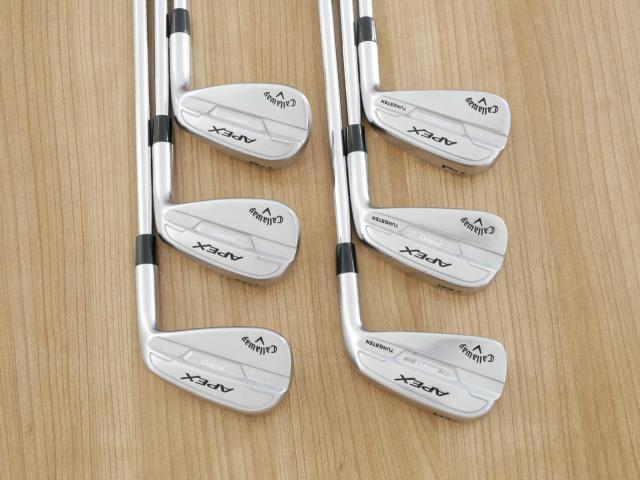 Iron set : Callaway : ชุดเหล็ก Callaway APEX Pro Forged (ออกปี 2022) มีเหล็ก 5-Pw (6 ชิ้น) ก้านเหล็ก NS Pro Modus 105 Flex S